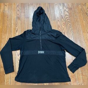 Victoria's Secret Black Zip-Up Hoodie